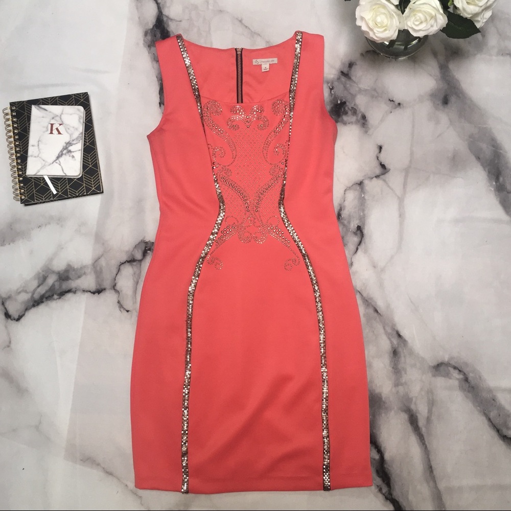 db est. 1962 | Size 6 Coral Body Con Dress